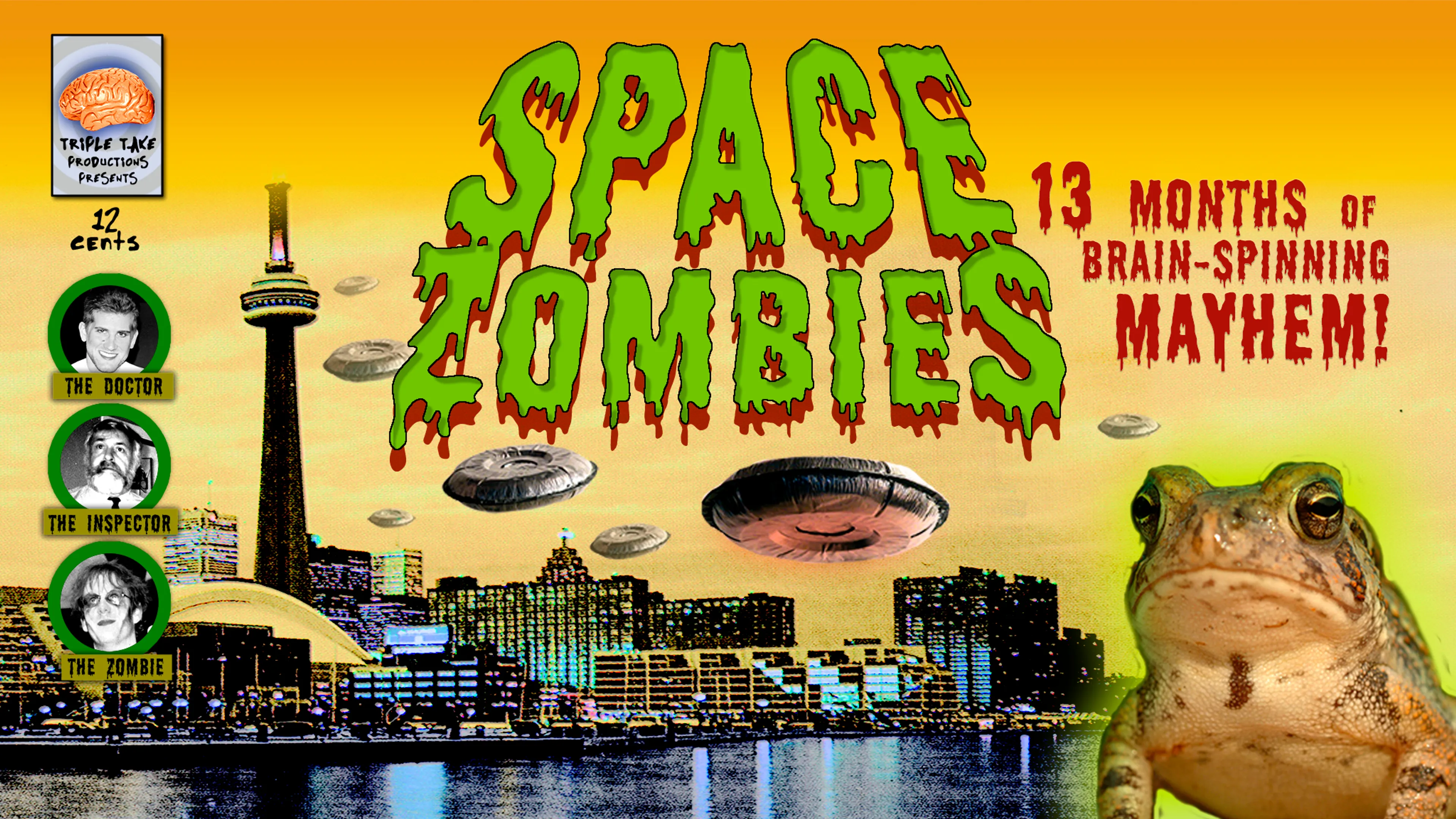 Space Zombies: 13 Months of Brain-Spinning Mayhem! poster